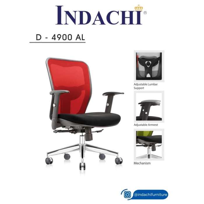 Kursi Kantor Direktur Indachi D-4900 AL