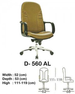 Kursi Kantor Direktur Indachi D-560 AL