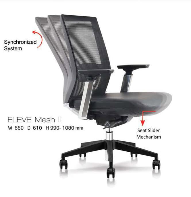 Kursi Direktur Indachi Eleve Mesh II
